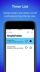 NotificationTimer screenshot 1