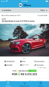 Carro Vendido screenshot 1