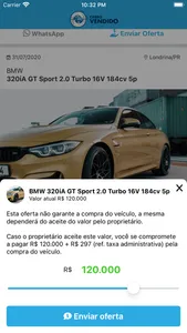 Carro Vendido screenshot 3