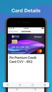 Card Saver: BankCard Protector screenshot 3