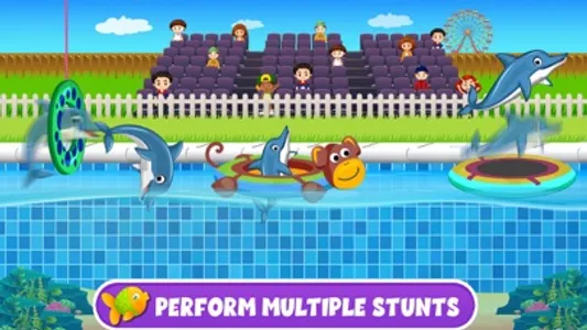 Dolphin Water Rush screenshot 0