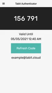 Tabit Authenticator screenshot 1