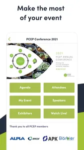 PCEP Annual Conference screenshot 1