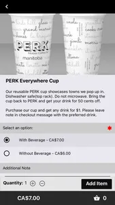 PERK Mobile Coffee Bar screenshot 2