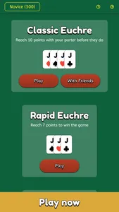 Big Euchre - Play and level up screenshot 0