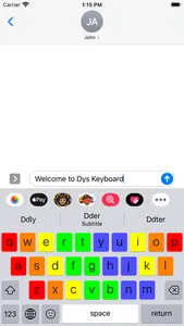 Dys Keyboard screenshot 0