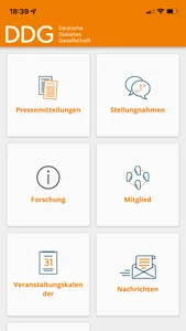 Deutsche Diabetes Gesellschaft screenshot 1