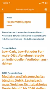 Deutsche Diabetes Gesellschaft screenshot 2