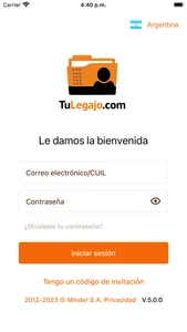 TuLegajo screenshot 0