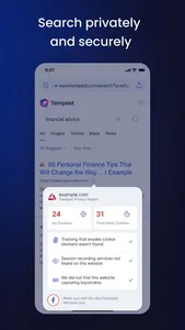 Tempest Secure Web Browser screenshot 2