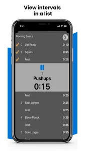 Intervals - HIIT Builder Lite screenshot 1