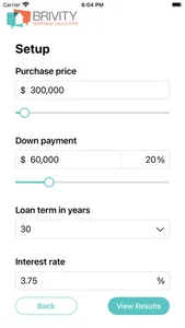 Brivity Mortgage Calculator screenshot 4