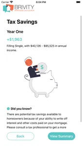 Brivity Mortgage Calculator screenshot 8