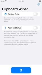 Clipboard Wiper screenshot 0