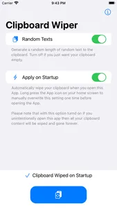 Clipboard Wiper screenshot 2