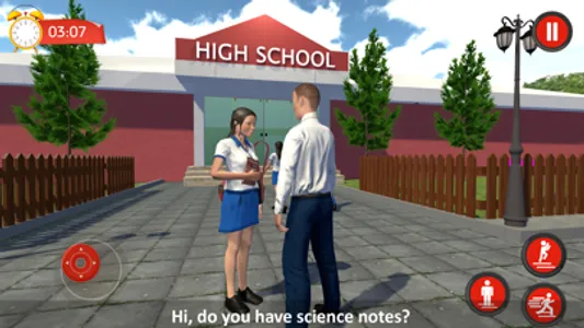 Virtual High School Fun Game screenshot 0