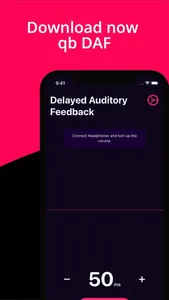 qb | Delayed Auditory Feedback screenshot 4