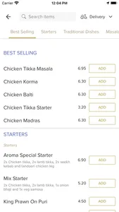 Aroma Indian Cuisine Trent screenshot 2