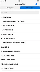 Lutuv Hymnal screenshot 2