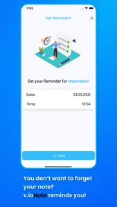 v.ioNote - notes and reminders screenshot 2