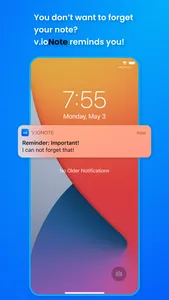 v.ioNote - notes and reminders screenshot 3
