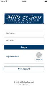 Mills Insurance Online screenshot 0