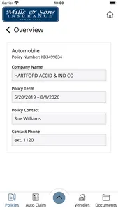 Mills Insurance Online screenshot 3