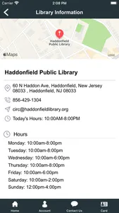 Haddonfield Public Library screenshot 4