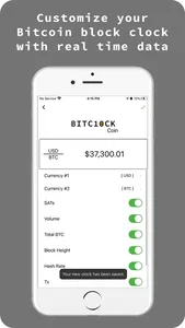 Bitcoin Block Clock App screenshot 3