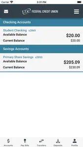 CDC FCU Mobile Banking screenshot 1