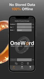 OneWord Password Manager screenshot 2