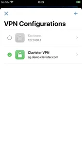 Clavister OneConnect screenshot 4