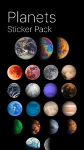 Planets Sticker Pack screenshot 0