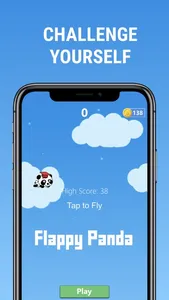 Flappy Panda: Bear like a Bird screenshot 0