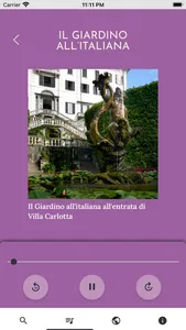 Villa Carlotta - Audioguida screenshot 2