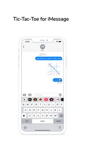 Message Tic-Tac-Toe screenshot 0
