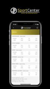 JF SportCenter screenshot 1