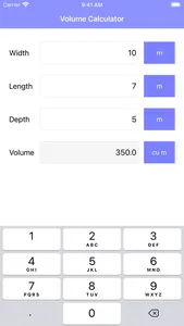 Volume Calculator Pro screenshot 0