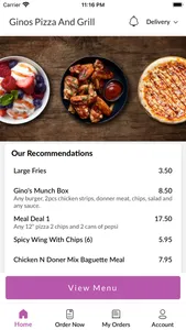 Ginos Pizza And Grill, screenshot 1