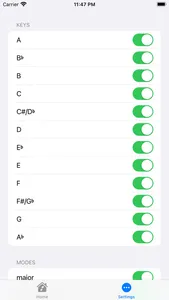 Practice Scales screenshot 1