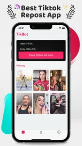 Tik Bot: Save & Repost Video screenshot 0