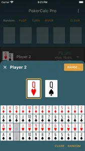 PokerCalc Pro screenshot 2