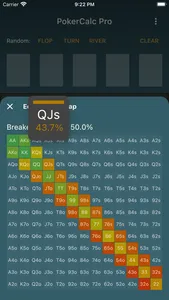 PokerCalc Pro screenshot 4