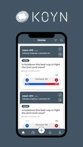 koyn: the opinion network screenshot 0