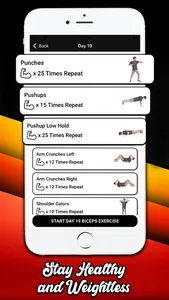 Biceps Workout at Home screenshot 2