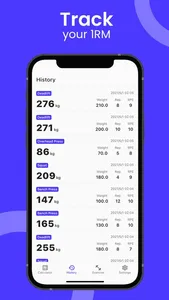 1RM Calculator screenshot 2