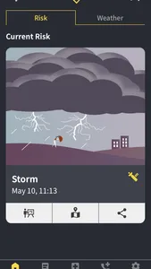 Rainbird - climate risk alarm screenshot 0