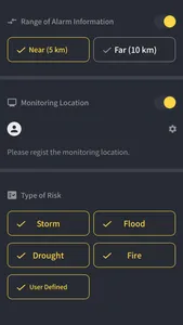 Rainbird - climate risk alarm screenshot 3