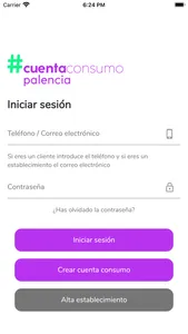 Cuenta Consumo Palencia screenshot 1