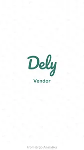 Dely: Vendor Partner screenshot 0